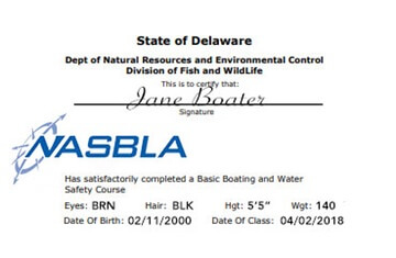 Boating Safety Education Certificate